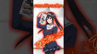 Saekano Waifu Pulls! 🔥 Weiss Schwarz Booster Pack #shorts #saekano #tcg