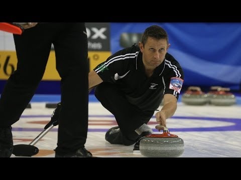 CURLING: USA-FIN Olympic Qual 2013 - Men Draw 7