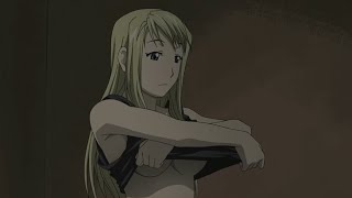 Winry return home -full metal alchemist brotherhood funny moment