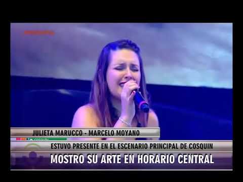 NOTA JULIETA MARUCCO   MOSTRO SU ARTE EN HORARIO CENTRAL EN EL ESCENARIO DE COSQUIN