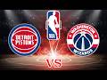NBA LIVE Detroit Pistons Vs Washington Wizards March 19 2026 NBA Regular Season 2k26