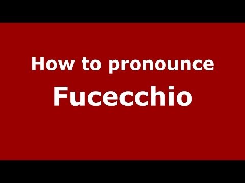 How to pronounce Fucecchio (Italian/Italy) - PronounceNames.com
