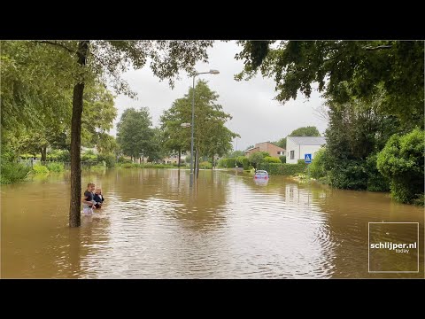 Meerssen Proost de Beaufortstraat Flooding - July 15, 2021 16:07