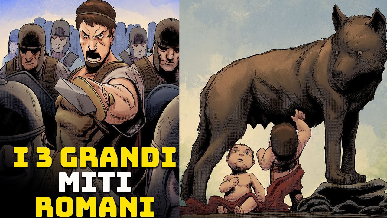 I 3 Grandi Miti sulla Fondazione di Roma - Mitologia Romana
