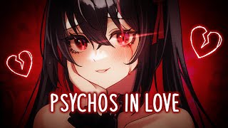 Nightcore - Psychos In Love (Lyrics / Sped Up)