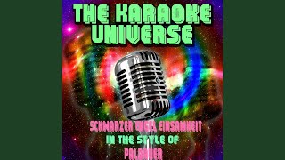 Schwarzer Engel Einsamkeit (Karaoke Version) (In the Style of Paldauer)