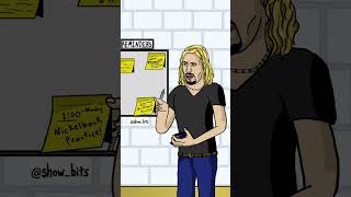 Chad Kroeger uses Sticky Notes. #nickelback #chadkroeger #showbits #musicparody #animation #comedy