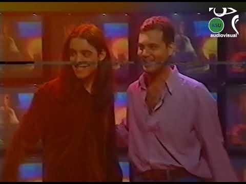 Jordi en el programa "El Conejo" en Paraguay "Desesperadamente Enamorado" y entrevista. año 1998