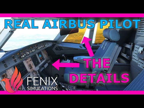 The Incredible Details of Fenix's A320 with a Real Airbus Pilot! MSFS