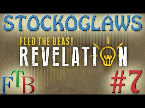 Let's Play Minecraft FTB Revelation - Episode 7 - I hate LAVA !!
