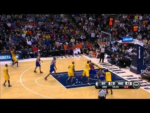 Paul George vs Knicks (Full Highlights) [10.01.2013]