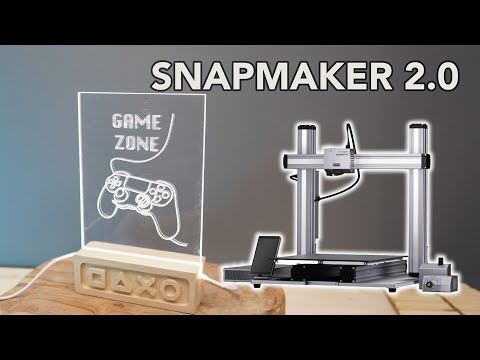 How to Make an Edge Lit Acrylic Sign with the Snapmaker 2.0