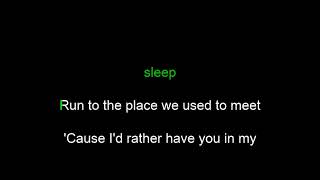We the Kings See You in My Dreams Karaoke