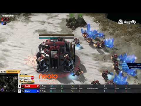 L''homme qui marchait sur la tête des gens - Byun vs Elazer - BO5 - TSL6 - RO4 WB