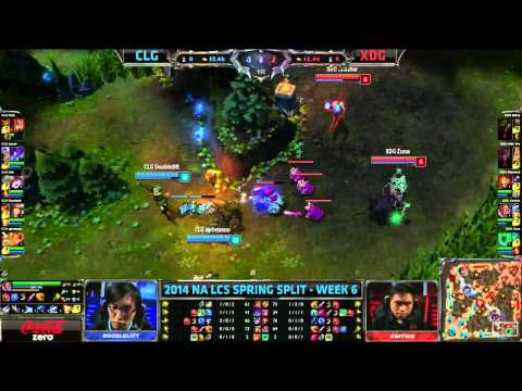 Counter Logic Gaming vs XDG Gaming   LCS NA W6D1   CLG vs XDG VOD