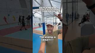 WINNING KNOCKOUT BASKETBALL ON MY CARNIVAL CRUISE?! #basketball #cruise #carnivalcruise #lebronjames