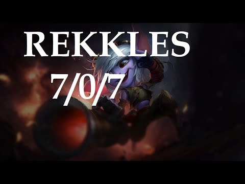 G2 REKKLES HARD CARRYING WITH TRISTANA CHALLENGER EUW