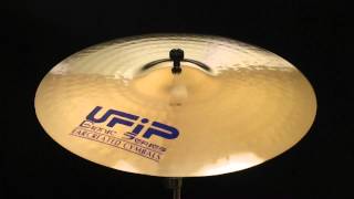 Video thumbnail for UFIP BIONIC SERIES 19" CRASH by TheUFIPCYMBALS