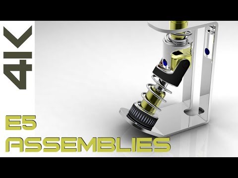 E5 Creo Parametric 4.0 - Assembly Basics 1 Tutorial