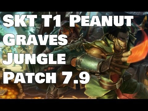 SKT T1 Peanut - Graves vs Elise Patch 7.9