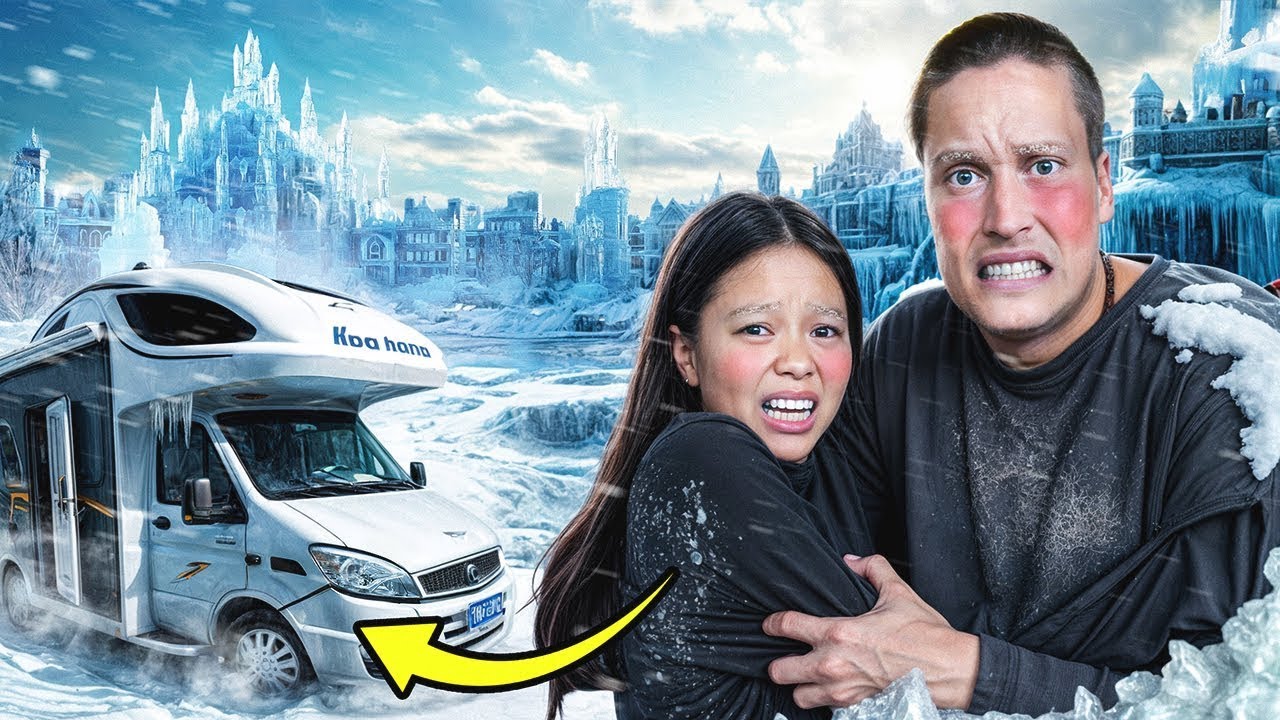 SHUT UP IN CHINA'S FROZEN CITY!
