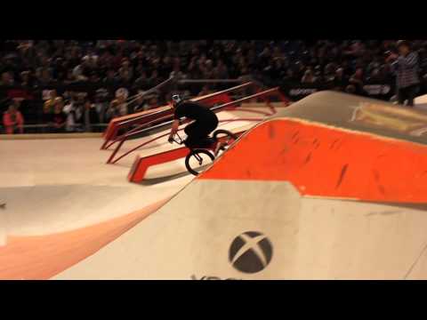 Michael Beran at the Simple Session 13 - world's first ever 360 Bikeflip to Tailwhip