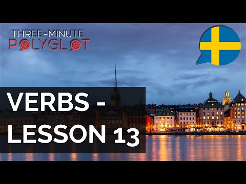 Learn Swedish: Verbs with Conjugation and Examples | Lesson 13