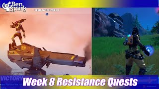 Week 8 Resistance Quests- Location Easy Guide - Fortnite Resistance - Chapter 3 Season 2