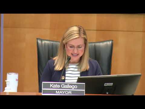 Phoenix City Council Formal Meeting- May 25, 2022