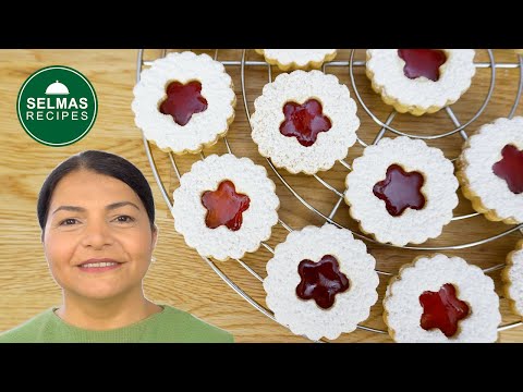 Linzer Plätzchen Rezept | Spitzbuben Rezept | Kekse 🎄🎁