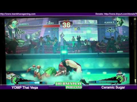 Tourneyplay Portland SSF4 Singles - YOMP Thai Vega (CLW) vs Ceramic Sugar (SAG).mov