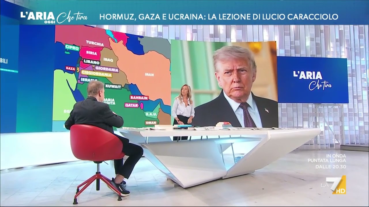 Lucio Caracciolo: "O Trump pensa di usare la bomba atomica contro l'Iran o non si capisce bene ...