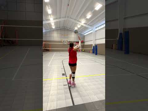 Improve your volleyball serve arm swing #volleyball #volleyballplayer #volleyballserve #shorts