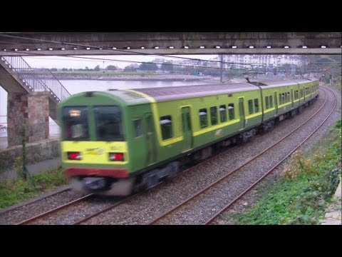 8510 Class Dart Train - Salthill & Monkstown station