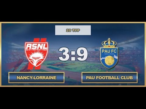 AFL. France. Ligue 1. Tour 20. Nancy-Lorraine - Pau Football Club