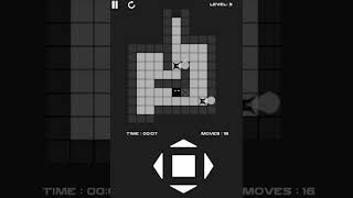 Box Mover Puzzles Level 3 #gaming #level3 #sokoban #indie #game #level  #gamedev #puzzle #godot