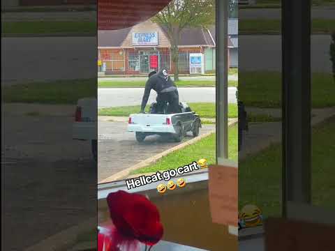 Hellcat go cart 😂