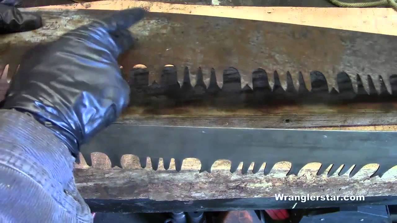 How To Restore Crosscut Saws pt 4 Wranglerstar