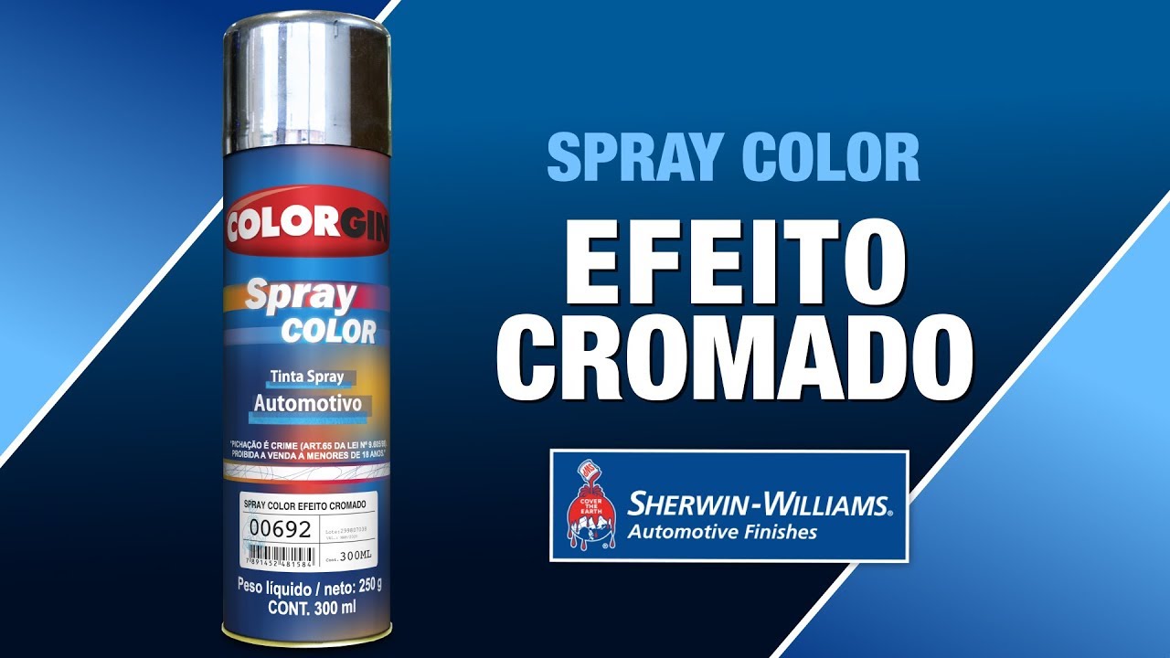 Spray Efeito Cromado