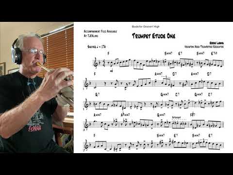 Trumpet Etude 1 Texas All State Jazz 2020 - 2021