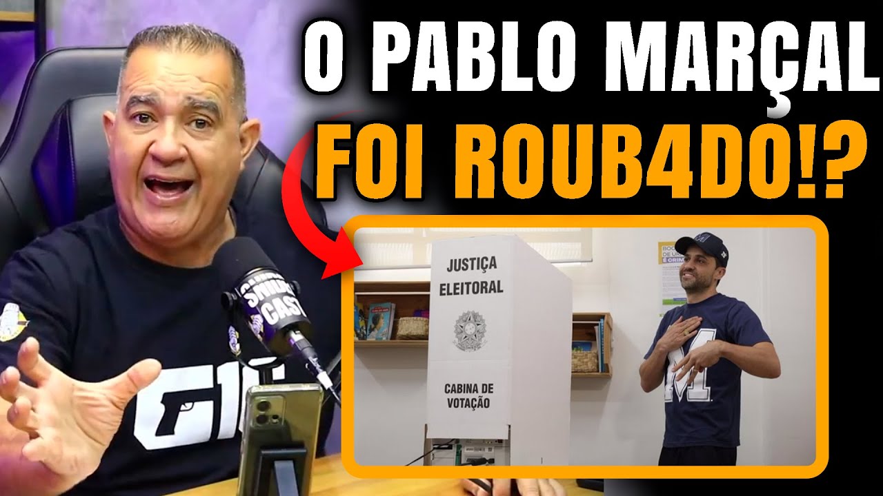 SGT CASTRO FAZ PESQUISA AO VIVO PARA PROVAR QUE PABLO MARÇAL FOI ROUB4DO NAS ELIÇÕES E...