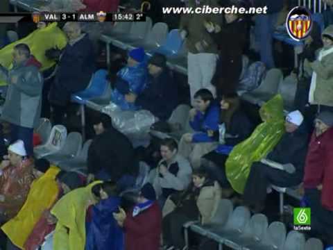 Liga BBVA - Valencia CF 3-2 UD Almeria ( 3-1 David Villa )