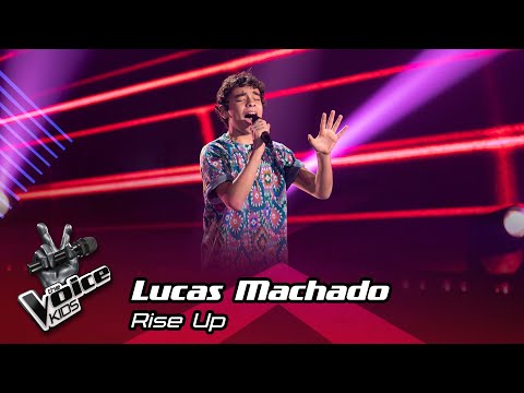 Lucas Machado - "Rise Up" | Blind Audition | The Voice Kids Portugal