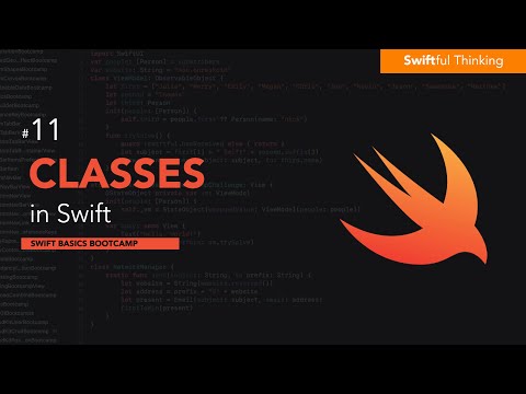 How to use Classes in Swift | Swift Basics #11 thumbnail