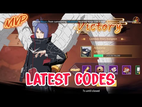 Konoha Legend Ninja AFK | All New 2 Giftcodes - Free V9 & LR & UR Naruto RPG Android iOS APK