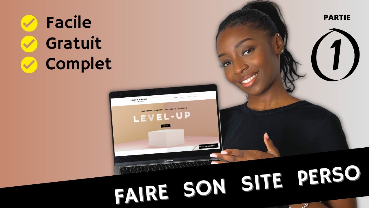 Créer un super SITE WEB facilement pour vendre ses services (freelances, entrepreneur) GUIDE 1heure