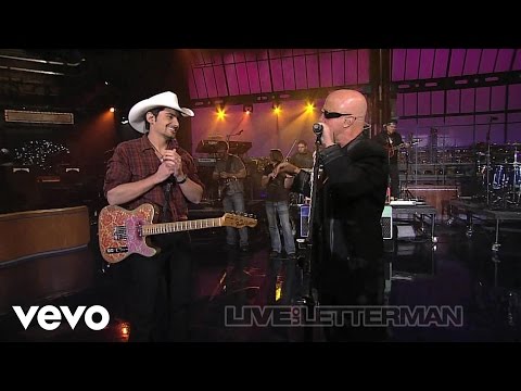 Brad Paisley - Catch All The Fish (Live on Letterman) ft. Paul Shaffer