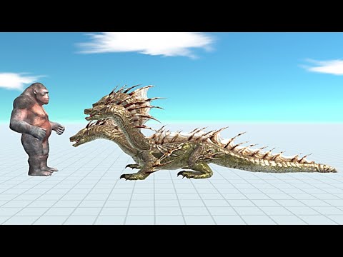 Goro The Giant Vs Hydra - Animal Revolt Battle Simulator