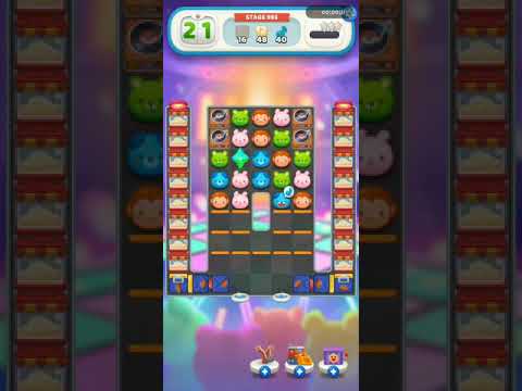 애니팡4 스테이지 985