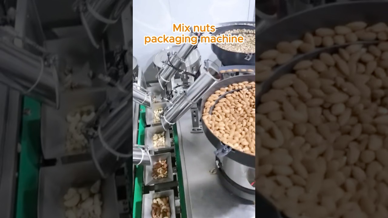 Automatic Mixed Nuts Counting & Packaging Machine | Piece-Perfect, Zero Giveaway #food